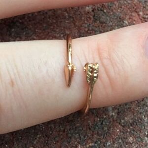 Gold Arrow Ring